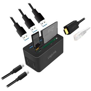 Produktbild für Dockingstation LogiLink USB-C Mini Dock, UA0370
