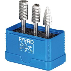 Fräser PFERD-TOOLS 86 Z3, HSS Frässtifte, 6mm