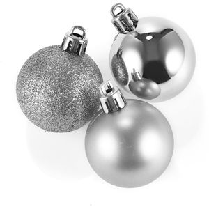 Produktbild für Weihnachtskugeln Heitmann-Deco silber