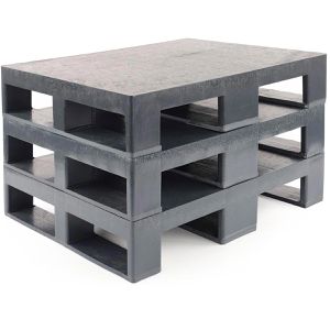 Produktbild für Kunststoffpalette Alpha-Paletten 428-SC, aus PE