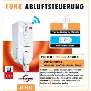 Produktbild für Abluftsteuerung Protector Comfort AS 7030 Funk