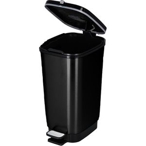 Produktbild für Mülleimer Curver KIS Chic Bin Style, schwarz