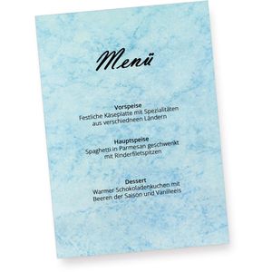 Produktbild für Briefpapier Böttcher-AG Marmor, blau, A4