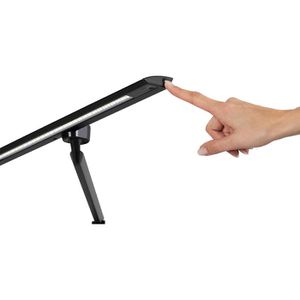 Produktbild für Schreibtischlampe Hansa Zirkon, schwarz, LED, dimmbar