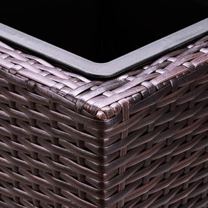 Produktbild für Pflanzkasten CASARIA Sichtschutz braun