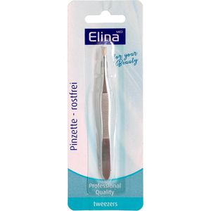 Produktbild für Pinzette Elina-med 663474, Länge 8,5 cm, Edelstahl poliert