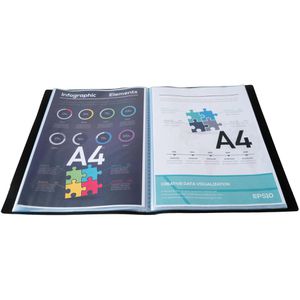 Produktbild für Sichtbuch Exacompta 8521E, aus PP, A4