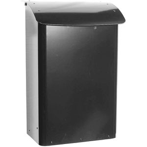 Produktbild für Briefkasten SafePost 14010 ScanPro 14, schwarz, aus Stahl