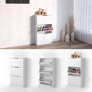 Produktbild für Schuhschrank Vicco Luca, weiß