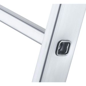 Produktbild für Seilzugleiter Zarges Skyline 2E, 40209, 2 x 20 Sprossen