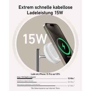 Produktbild für Ladestation Anker 3in1 Ständer MagGo