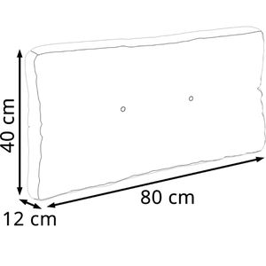 Produktbild für Auflage vidaXL 360711, aus Polyester