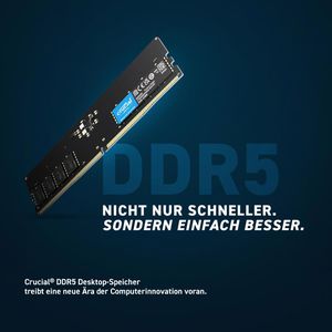 Produktbild für Arbeitsspeicher Crucial CT8G56C46U5