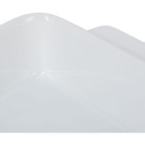 Produktbild für Auflaufform Relaxdays 10034329, weiß, aus Keramik