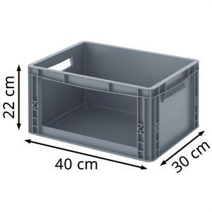 Produktbild für Eurobox AUER SK L 43/22, grau