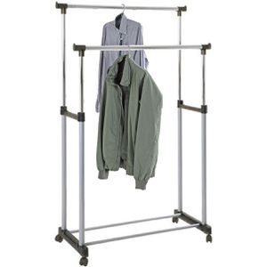 Produktbild für Garderobenständer Haku-Möbel Poldi 2, silber