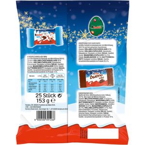 Produktbild für Minischokolade Kinder Weihnachts-Minis Mix