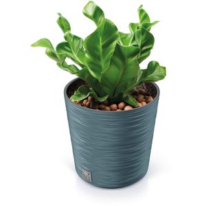 Produktbild für Übertopf Prosperplast Furu Round, blau, Ø 30 x 30 cm
