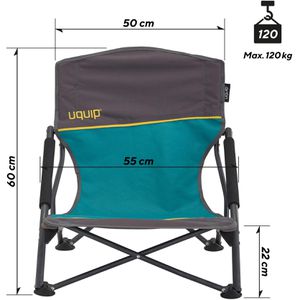 Produktbild für Campingstuhl Uquip SANDY, 244005, blau, bis 120 kg