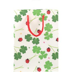 Produktbild für Geschenktüte Idena 31846, Glücksklee