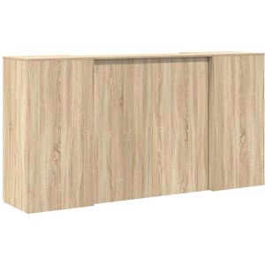 Empfangstheke vidaXL 3324216, sanoma eiche