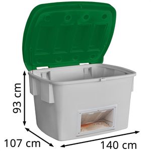 Produktbild für Streugutbehälter asecos 13342, 700 Liter