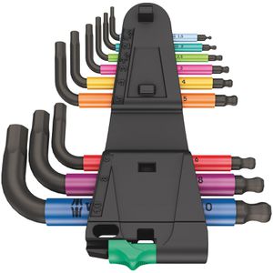 Produktbild für Sechskantschlüssel Wera 950 Hex-Plus Multicolour 2