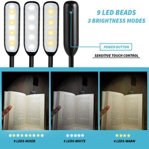 Produktbild für Leselampe Infitronic IN9LEDNLPRO2B, mit Klemme