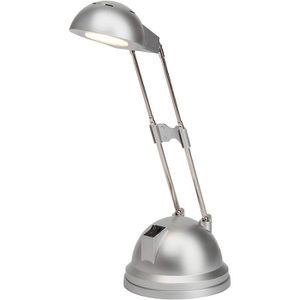 Produktbild für Schreibtischlampe Brilliant Katrina, silber, LED