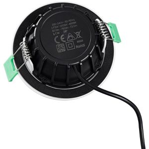 Produktbild für LED-Einbaustrahler Heitronic DL8002, warmweiß