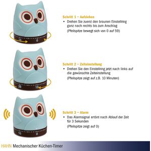 Produktbild für Timer TFA 38.1039 Eule