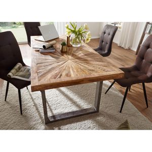 Produktbild für Esstisch Wohnling WL5.947, Mango-Massivholz