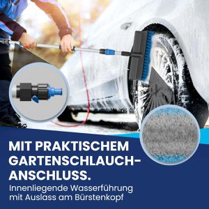 Produktbild für Waschbürste NTG Autowaschbürste Teleskop 2 m, HWZ.8201