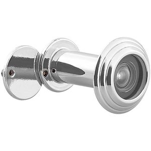 Türspion Böttcher-AG chrom, Blickwinkel 160°