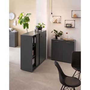 Produktbild für Aktenschrank Möbelpartner Serie 1500, aus Holz