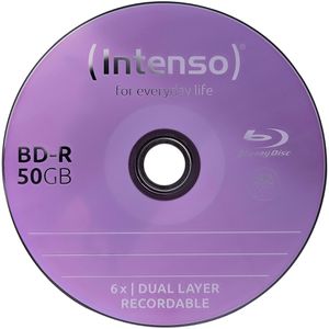 Produktbild für Blu-ray-Rohlinge Intenso 5001124, BD-R
