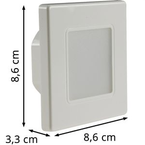 Produktbild für Wandleuchte ChiliTec EBL 86, aus Kunststoff, für innen