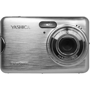 Kompaktkamera Yashica EasySnap silber, mit 2,4 Zoll Display