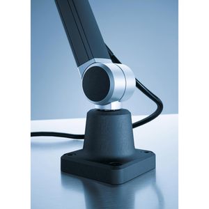 Produktbild für Schreibtischlampe Waldmann ROCIA.Planar, schwarz, LED