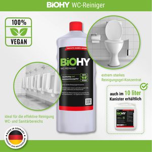 Produktbild für WC-Reiniger BiOHY 100% vegan und nachhaltig, Gel