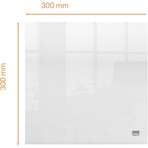 Produktbild für Whiteboard Nobo 1915616, 30 x 30 cm