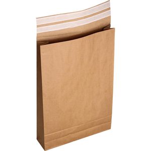 Produktbild für Faltentaschen flexiPAK Classic, B3, braun