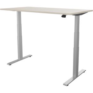 Produktbild für Schreibtisch fm-Büromöbel fouraction akazie / silber