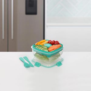 Produktbild für Salatbox Sistema Salad To Go, 1,1 Liter