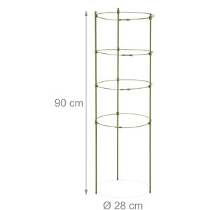 Produktbild für Rankgitter Relaxdays 10042617, grün