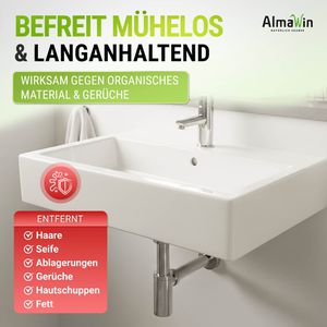 Produktbild für Rohrreiniger AlmaWin Abflussreiniger, flüssig
