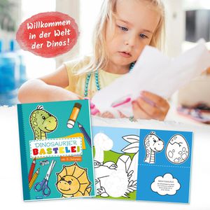 Produktbild für Malbuch Trötsch Dinosaurier Bastelei