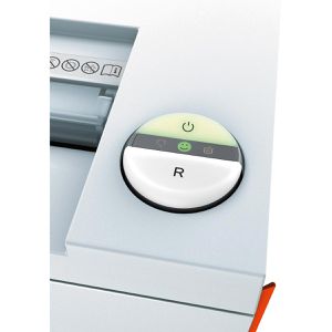 Produktbild für Aktenvernichter Ideal 2465, 24654111, weiß, mit Rollen