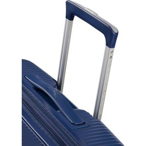 Produktbild für Koffer AmericanTourister Soundbox Spinner exp. blau