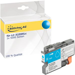 Produktbild für Tinte Böttcher-AG für Brother LC-3239XLC
